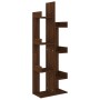 Regal aus braunem Eichensperrholz, 48 x 25,5 x 140 cm von vidaXL, Bücherregale und Regale - Ref: Foro24-816007, Preis: 56,56 ...