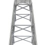 Jardinera arriate acero galvanizado plata 152x40x68 cm