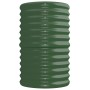 Jardinera arriate acero galvanizado verde 224x40x68 cm