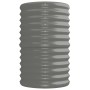 Jardinera arriate acero galvanizado gris 224x40x68 cm