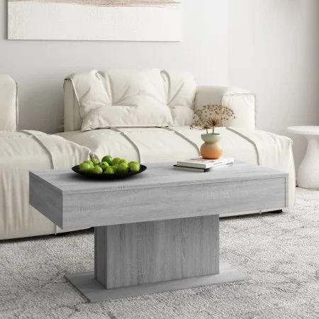Engineered wood Sonoma gray coffee table 96x50x45 cm by vidaXL, Coffee table - Ref: Foro24-815835, Price: 71,27 €, Discount: %