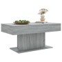 Engineered wood Sonoma gray coffee table 96x50x45 cm by vidaXL, Coffee table - Ref: Foro24-815835, Price: 73,37 €, Discount: %