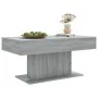 Engineered wood Sonoma gray coffee table 96x50x45 cm by vidaXL, Coffee table - Ref: Foro24-815835, Price: 71,27 €, Discount: %