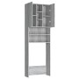 Sonoma grau Waschmaschinenschrank 64x25,5x190 cm von vidaXL, Zubehör für Waschmaschinen und Trockner - Ref: Foro24-815958, Pr...
