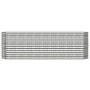 Jardinera arriate acero galvanizado plata 224x40x68 cm