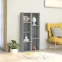 Sonoma gray shelving 50x25x106 cm by vidaXL, Bookcases and shelves - Ref: Foro24-815445, Price: 64,02 €, Discount: %