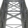Jardinera arriate acero galvanizado plata 224x40x68 cm