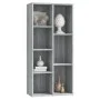 Sonoma gray shelving 50x25x106 cm by vidaXL, Bookcases and shelves - Ref: Foro24-815445, Price: 64,02 €, Discount: %