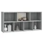 Sonoma gray shelving 50x25x106 cm by vidaXL, Bookcases and shelves - Ref: Foro24-815445, Price: 64,02 €, Discount: %