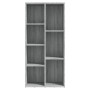 Sonoma-graues Regal 50x25x106 cm von vidaXL, Bücherregale und Regale - Ref: Foro24-815445, Preis: 64,02 €, Rabatt: %