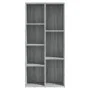 Sonoma gray shelving 50x25x106 cm by vidaXL, Bookcases and shelves - Ref: Foro24-815445, Price: 64,02 €, Discount: %