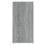 Sonoma gray shelving 50x25x106 cm by vidaXL, Bookcases and shelves - Ref: Foro24-815445, Price: 64,02 €, Discount: %