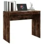 Escritorio de madera contrachapada roble ahumado 90x40x72 cm de vidaXL, Escritorios - Ref: Foro24-815303, Precio: 42,40 €, De...