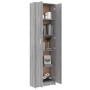 Flurschrank aus grauem Sonoma-Sperrholz 55x25x189cm von vidaXL, Kleiderschränke - Ref: Foro24-815517, Preis: 121,15 €, Rabatt: %
