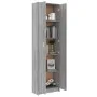 Flurschrank aus grauem Sonoma-Sperrholz 55x25x189cm von vidaXL, Kleiderschränke - Ref: Foro24-815517, Preis: 119,02 €, Rabatt: %