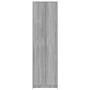 Flurschrank aus grauem Sonoma-Sperrholz 55x25x189cm von vidaXL, Kleiderschränke - Ref: Foro24-815517, Preis: 119,02 €, Rabatt: %