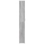 Flurschrank aus grauem Sonoma-Sperrholz 55x25x189cm von vidaXL, Kleiderschränke - Ref: Foro24-815517, Preis: 121,15 €, Rabatt: %