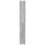 Flurschrank aus grauem Sonoma-Sperrholz 55x25x189cm von vidaXL, Kleiderschränke - Ref: Foro24-815517, Preis: 119,02 €, Rabatt: %