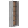 Flurschrank aus grauem Sonoma-Sperrholz 55x25x189cm von vidaXL, Kleiderschränke - Ref: Foro24-815517, Preis: 121,15 €, Rabatt: %