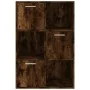 Smoked oak storage cabinet 60x29.5x90 cm by vidaXL, Bookcases and shelves - Ref: Foro24-815453, Price: 67,38 €, Discount: %