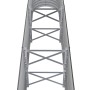 Jardinera arriate acero galvanizado antracita 260x40x68 cm