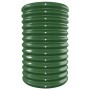 Jardinera arriate acero recubrimiento polvo verde 332x40x68 cm
