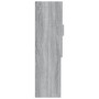 Sonoma grauer Waschmaschinenschrank 70,5x25,5x90 cm von vidaXL, Zubehör für Waschmaschinen und Trockner - Ref: Foro24-815946,...