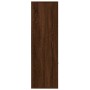 Eichenbraunes Regal 98x30x98 cm von vidaXL, Bücherregale und Regale - Ref: Foro24-815449, Preis: 84,54 €, Rabatt: %