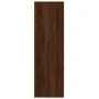 Estantería color marrón roble 98x30x98 cm de vidaXL, Librerías y estanterías - Ref: Foro24-815449, Precio: 81,80 €, Descuento: %