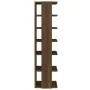 Shoe racks 2 pcs brown oak plywood 27.5x27x102cm by vidaXL, Shoe racks and shoe organizers - Ref: Foro24-815977, Price: 65,03...