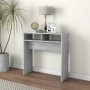 Sonoma gray plywood console table 78x30x80 cm by vidaXL, Side tables - Ref: Foro24-815937, Price: 36,28 €, Discount: %