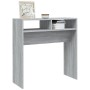 Sonoma gray plywood console table 78x30x80 cm by vidaXL, Side tables - Ref: Foro24-815937, Price: 36,28 €, Discount: %