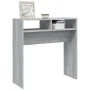 Sonoma gray plywood console table 78x30x80 cm by vidaXL, Side tables - Ref: Foro24-815937, Price: 34,44 €, Discount: %