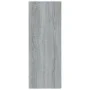 Sonoma gray plywood console table 78x30x80 cm by vidaXL, Side tables - Ref: Foro24-815937, Price: 34,44 €, Discount: %