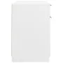 Weißer Sperrholzschreibtisch mit Beistellschrank von vidaXL, Schreibtische - Ref: Foro24-3115908, Preis: 172,18 €, Rabatt: %