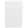 White plywood desk with side cabinet by vidaXL, Desks - Ref: Foro24-3115908, Price: 176,91 €, Discount: %