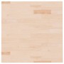 Untreated oak wood square table top 60x60x2.5cm by vidaXL, Table tops - Ref: Foro24-342930, Price: 75,98 €, Discount: %
