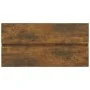 Waschbeckenschrank aus geräuchertem Eichensperrholz, 90 x 38,5 x 45 cm von vidaXL, Badezimmermöbel - Ref: Foro24-815654, Prei...