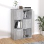 Aufbewahrungsschrank Sonoma grau 60x29,5x90 cm von vidaXL, Bücherregale und Regale - Ref: Foro24-815454, Preis: 87,12 €, Raba...