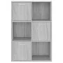 Gray Sonoma storage unit 60x29.5x90 cm by vidaXL, Bookcases and shelves - Ref: Foro24-815454, Price: 84,42 €, Discount: %