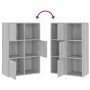 Aufbewahrungsschrank Sonoma grau 60x29,5x90 cm von vidaXL, Bücherregale und Regale - Ref: Foro24-815454, Preis: 87,12 €, Raba...