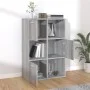 Gray Sonoma storage unit 60x29.5x90 cm by vidaXL, Bookcases and shelves - Ref: Foro24-815454, Price: 84,42 €, Discount: %