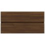 Waschbeckenschrank aus braunem Eichenholzwerkstoff, 90 x 38,5 x 45 cm von vidaXL, Badezimmermöbel - Ref: Foro24-815656, Preis...
