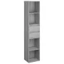 Sonoma gray plywood shelving 36x30x171 cm by vidaXL, Bookcases and shelves - Ref: Foro24-815535, Price: 74,34 €, Discount: %