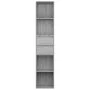 Sonoma gray plywood shelving 36x30x171 cm by vidaXL, Bookcases and shelves - Ref: Foro24-815535, Price: 74,34 €, Discount: %