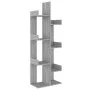 Sonoma gray plywood shelving 48x25.5x140 cm by vidaXL, Bookcases and shelves - Ref: Foro24-816006, Price: 56,56 €, Discount: %