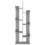 Sonoma gray plywood shelving 48x25.5x140 cm by vidaXL, Bookcases and shelves - Ref: Foro24-816006, Price: 56,56 €, Discount: %