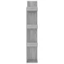 Sonoma gray plywood shelving 48x25.5x140 cm by vidaXL, Bookcases and shelves - Ref: Foro24-816006, Price: 56,56 €, Discount: %
