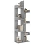 Sonoma gray plywood shelving 48x25.5x140 cm by vidaXL, Bookcases and shelves - Ref: Foro24-816006, Price: 57,64 €, Discount: %
