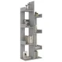 Sonoma gray plywood shelving 48x25.5x140 cm by vidaXL, Bookcases and shelves - Ref: Foro24-816006, Price: 56,56 €, Discount: %